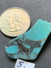 2 NICE PIECES OF GENUINE KINGMAN TURQUOISE, 9.3 GRAMS TW, picture