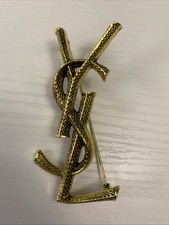 Beutiful Elegant Luxury Brooch Pin By Yves Saint Laurent  picture