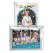 Custom 2-Pack Jackie Moon Flint Tropics Semi Pro Novelty Retro Basketball Cards picture