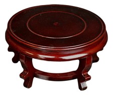Wooden Fishbowl Display Vase Pot Planter Stand Plant Pot Display Stand (12.50) picture