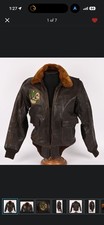 Original WWII 1943 US Navy an-6552 Flight Jacket picture