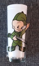 Vintage 1973 Warner Bros. Elmer Fudd Pepsi Collector Drinking Glass Series picture