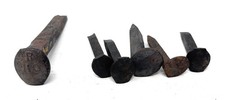 6 Vintage Railroad Spikes picture