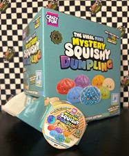 Crazy Fun Mystery Squishy Dumpling Teal Ribbon Edition Blind Pack SEALED CASE picture