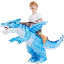 GOOSH Kids Inflatable Dinosaur Costume Boys Girls Ice Dragon Halloween Party picture