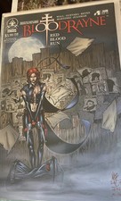 BloodRayne Red Blood Run 1 Of 3 Digital Webbing Comic Book 2007 Video Game picture