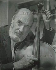 1964 Press Photo Actor Fred Clark in Play 
