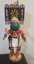Vintage Native American Hopi hand carved Kachina Hemis 13.5