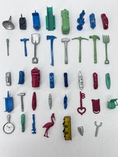 Tootsietoy & Unbranded Lot 39 Vintage Diecast Miniatures Cars Tools Boats picture