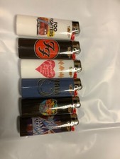 6pc SET ROCK BAND ROYALTY BIC LIGHTERS nirvana foo fighters def leapord picture