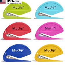 Muclip 6 Pack Safety Letter Opener - letter opener envelope slitter, 6 Color picture