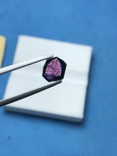 1.56 Crt / Natural Winza Sapphire Slice From Tanzania Winza.faceted Slice picture