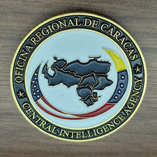 CIA Caracas Venezuela Regional Office Challenge Coin picture
