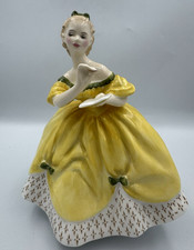 Royal Doulton The Last Waltz HN2315 Yellow Lady Bone China Figurine England picture