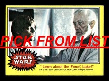 1977 Topps Star Wars 7-322 VG-EX/EX Pick From List All PICTURED yy9 gg1 picture