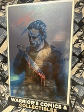 Ron Leary’s Monsters - Michael Myers Foil Terrificon Edition PRINT Signed Remark picture