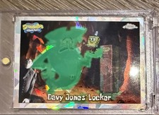 🔥2025 Topps SpongeBob l Davy Jones' Locker cracked ice nightshift manager SSP  picture