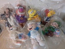 General Mills Breakfast Pals 1998 Complete 7 Piece Set in Original Bags picture