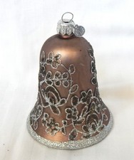 2002 Department 56 Lorie Line Blown Glass Bell Ornament Poland picture