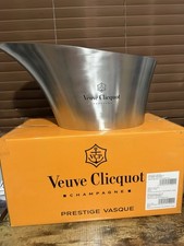 VEUVE CLICQUOT Prestige Brushed Steel Vasque BRAND NEW IN BOX - 4 Available picture