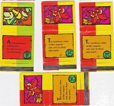 Vintage 1971 Ohio Matches Psychedelic Hippie P. Max Style Art and Phrases-Groovy picture