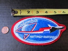 Vintage Columbia Shuttle Mission Patch NASA  picture