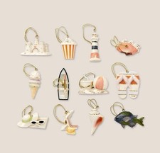 Lenox Summer 12-Piece Mini Ornament Set- New in Box picture