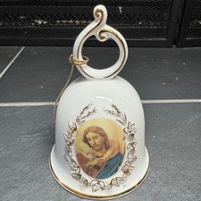 Vintage 1979 Maruri Masterpiece Bone China Jesus Good Shepherd Bell Roman Inc picture