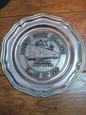 1936out Union College Silver Plate  Peterson Fieldhouse LOOK picture