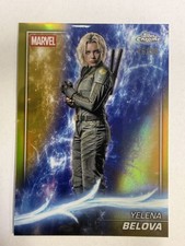 2025 Topps Chrome Marvel Studios Yelena Belova True Gold /50 picture