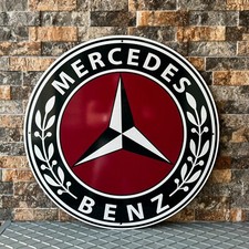 MERCEDES BENZ  Sign - High Quality - RARE   - Service Dealer -  19.7