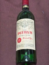 Petrus 1985 Empty Wine Bottle Pomerol Grand Vin For Display Collectible picture