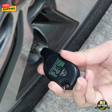 Digital Tire Pressure Gauge With Lcd For Car & Motorcycle Keychain Use picture
