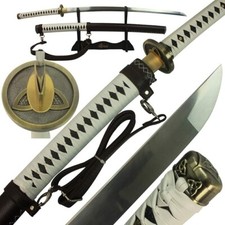 Walking Dead Michonne Replica fully functional handmade Steel Katana Sword picture