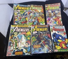 6 Vintage bronze age marvel the avengers Comics Lot  picture