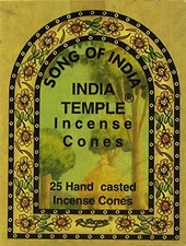 Song of India India Temple Incense Cones - Box of 25 picture