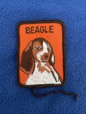 Vintage Beagle Dog Breed Kennel Show Jacket Patch New picture