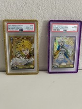 PSA 10 Elizabeth & SIGNED Meliodas Rainbow Sig - Weiss Schwarz Seven Deadly Sins picture