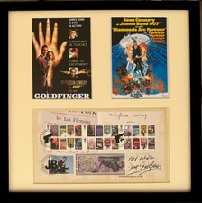 Shirley Bassey, Hand Signed Framed James Bond 007 FDC, First Day Cover, & COA picture