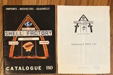 Vintage 1960s Shell Factory N. Ft. Myers Florida Wholesale Catalog & Price List picture