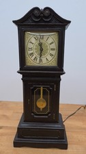 Vintage Boyco The Princeton Electric Mantel Clock Pendulum Wood Case USA picture