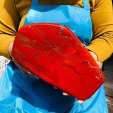 9.85LB Large Natural Red Jasper ore standard Quartz Crystal Healing Sample 4366 picture