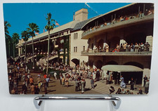 Vtg RPPC New Club House Hialeah Race Course Miami Florida Postcard picture