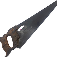 VINTAGE CROSSCUT HAND SAW 45