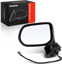 A-Premium Power Door Mirror Black Compatible with Honda Civic Sedan picture
