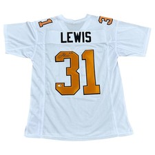 Jamal Lewis Autographed Tennessee (White #31) Custom Jersey - JSA picture