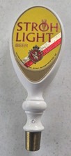 Vintage Stroh's Light Beer Tap Handle 8