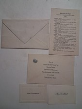 1921 OTTERBEIN COLLEGE University Commencement Invitation WESTERVILLE OH picture