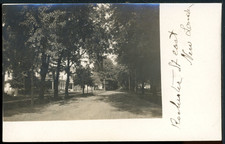 1908 RPPC New London Ohio marked 