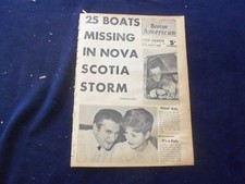 1959 JUNE 20 BOSTON AMERICAN NEWSPAPER - 25 BOATS MISSING NOVA SCOTIA - NP 6238 picture